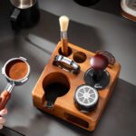 Walnut Espresso Coffee Station