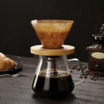 Bamboo & Glass Pour Over Coffee Set