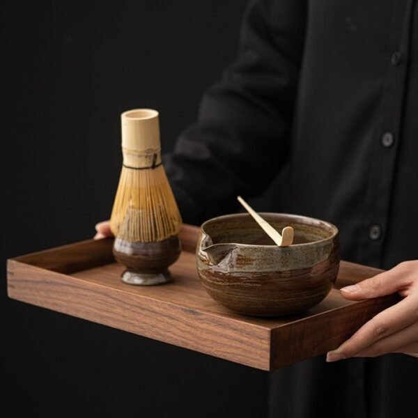 4pcs Matcha Set - Spout Bowl