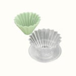 Resin Coffee Dripper with Base - Origami