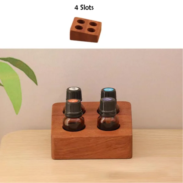 Essential Oil Tiered Wood Display - 5/10/15ml Bottles