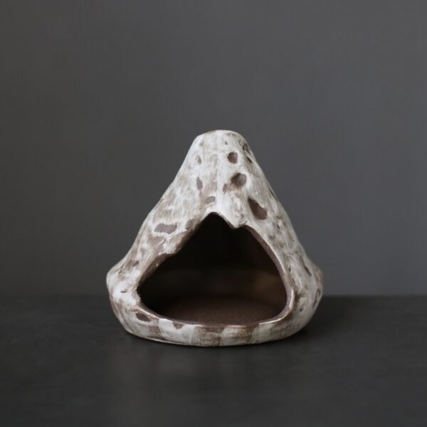 Incense Burner for Palo Santo/Cones -Stoneware-Look
