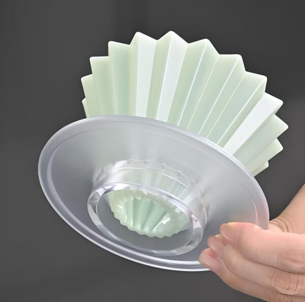 Resin Coffee Dripper with Base - Origami