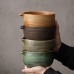 4pcs Rustic Matcha Set - Tapered