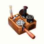 Walnut Espresso Coffee Station