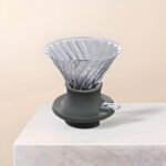 Smart Coffee Dripper with Silicone Base - Green