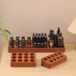 Essential Oil Tiered Wood Display - 5/10/15ml Bottles