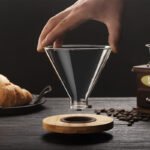 Bamboo & Glass Pour Over Coffee Set