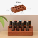 Essential Oil Tiered Wood Display - 5/10/15ml Bottles
