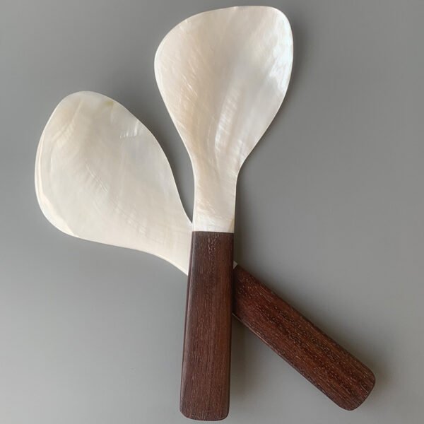 Rice Spoon - Nacre & Rosewood