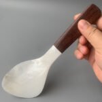 Rice Spoon - Nacre & Rosewood