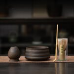 4pcs Rustic Matcha Set - Tapered