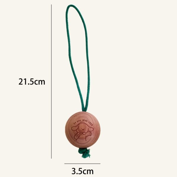 5pcs Cedar Wood Closet Ball Set – Natural Moth Repellent & Wardrobe Freshener