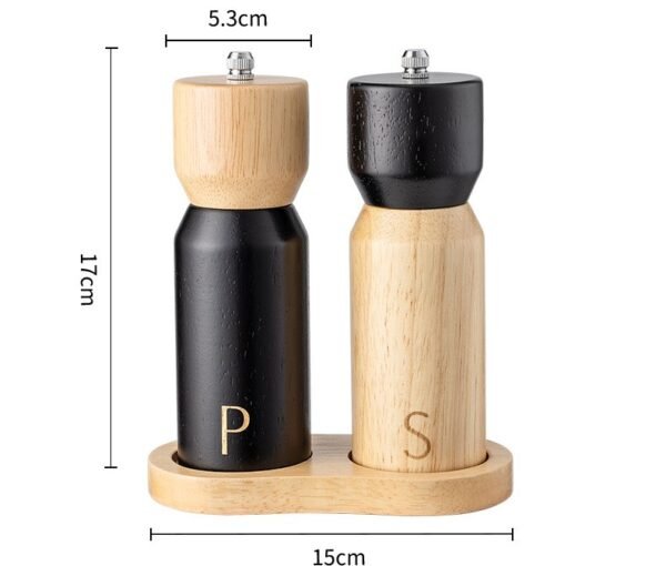 6-Inch Minimalist Pepper&Salt Grinder Set