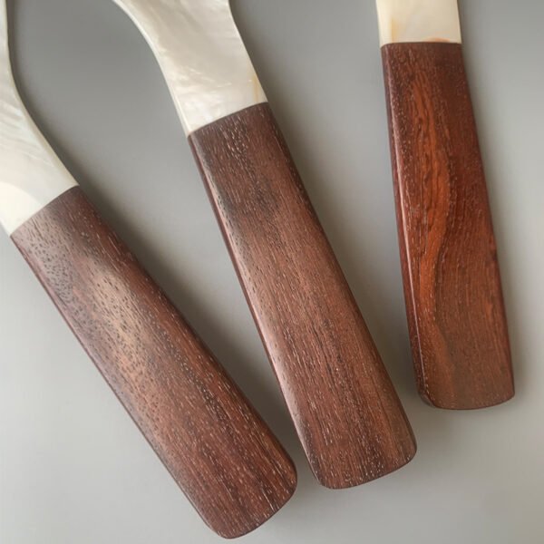 Rice Spoon - Nacre & Rosewood